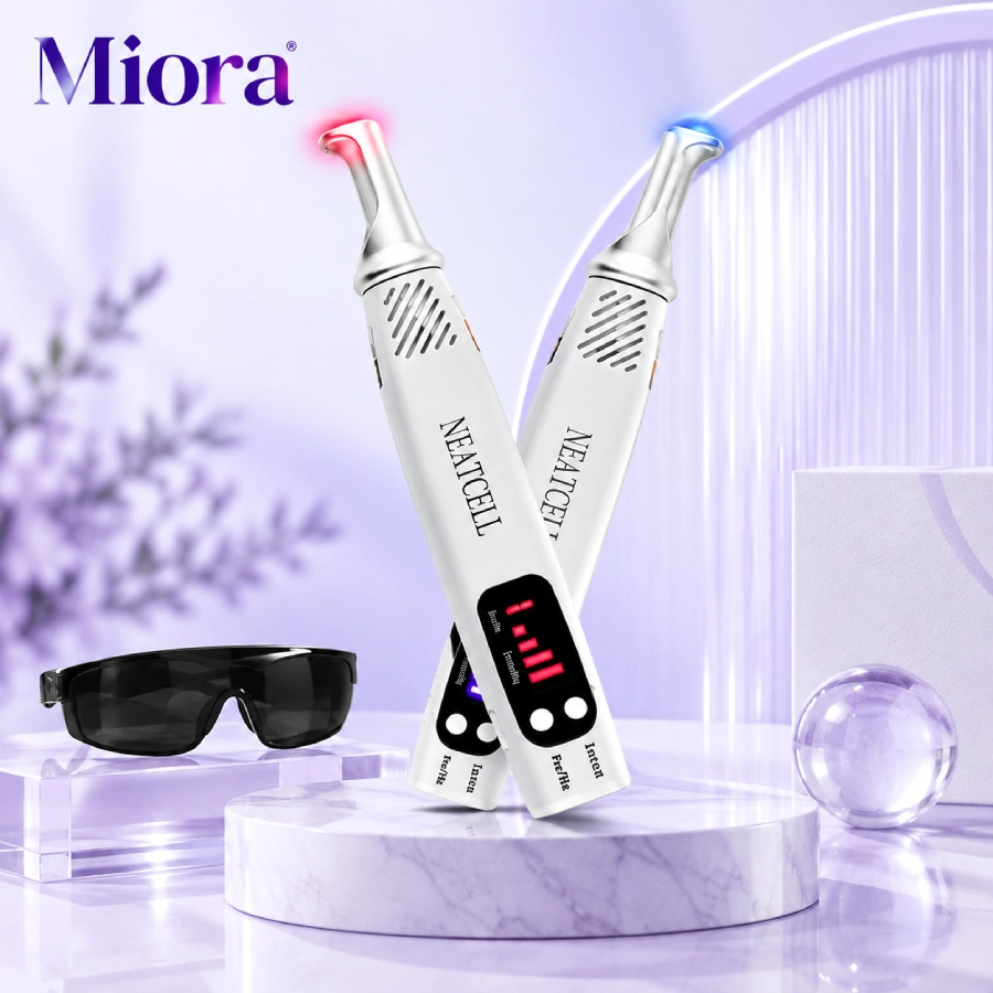Bút laser picosecond NEATCELL: Điều chỉnh năng lượng và tần số riêng, có phiên bản đèn đỏ và đèn xanh