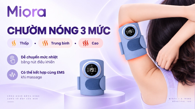 Đai massage tay/bắp tay xung điện EMS CA-S1