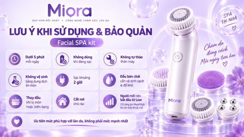 Không vừa sử dụng vừa sạc, không tháo thân máy, tránh dùng các dung dịch có tính ăn mòn khi lau chùi