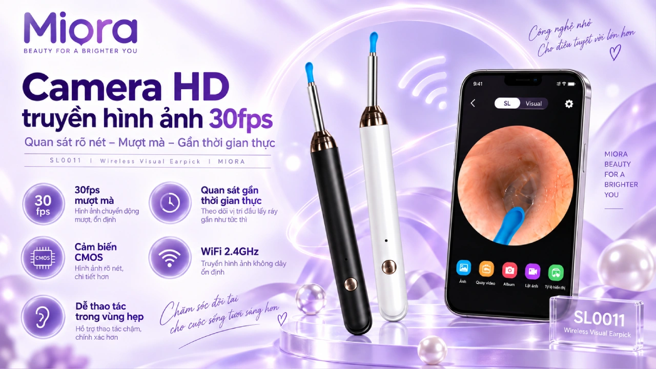 Cây lấy ráy tai camera SL0011