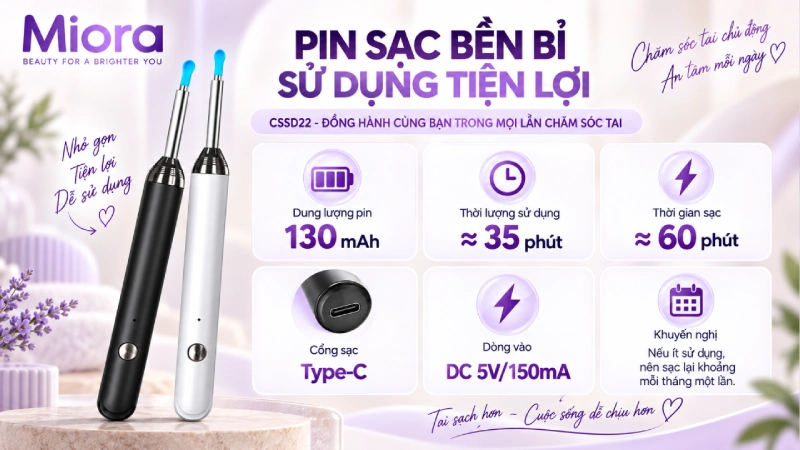 Cây lấy ráy tai camera SL0011