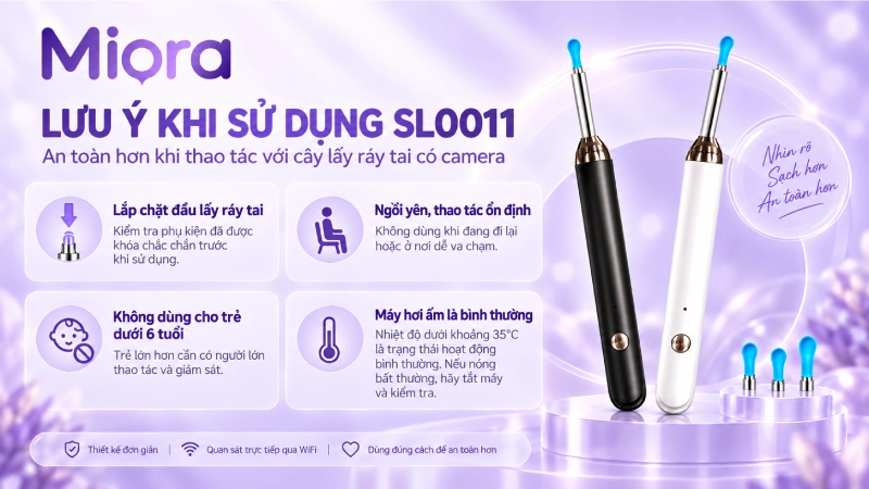 Cây lấy ráy tai camera SL0011