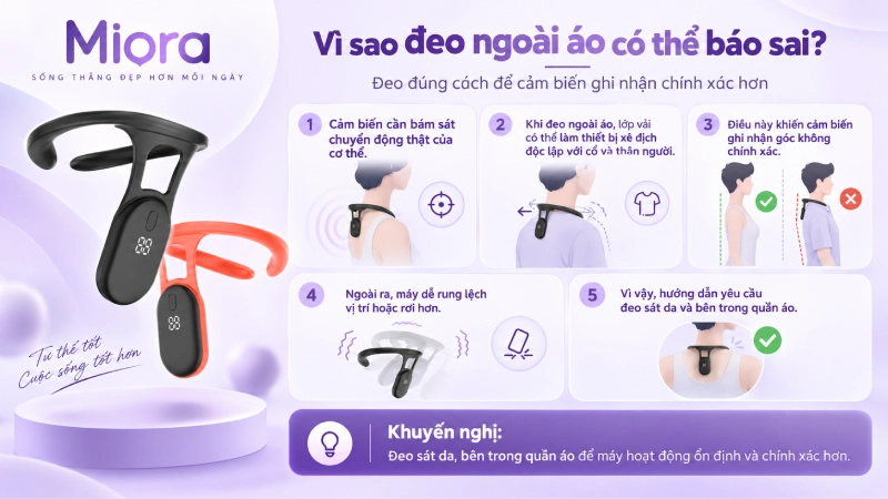 Đai chỉnh tư thế thông minh 2150
