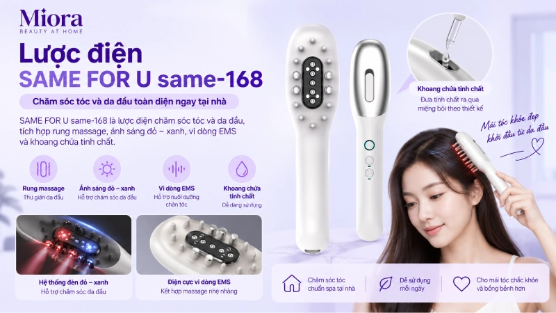 Lược mọc tóc SAME FOR U same-168