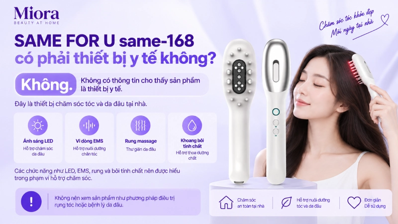Lược mọc tóc SAME FOR U same-168