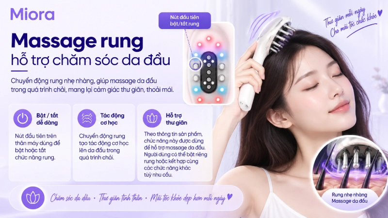 Lược mọc tóc SAME FOR U same-168