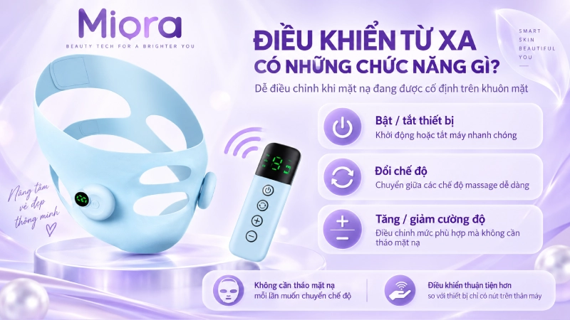 Mặt nạ nâng cơ xung điện thông minh