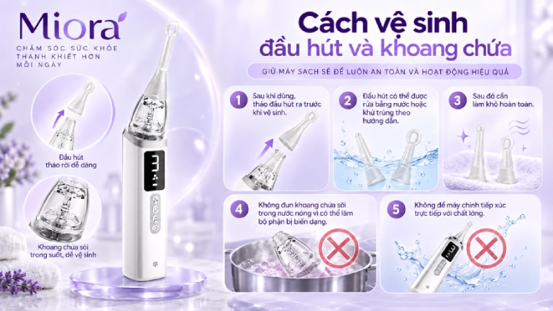 Máy hút sỏi amidan điện 968
