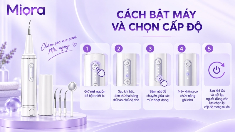 Máy lấy cao răng siêu âm có tia nước 2274