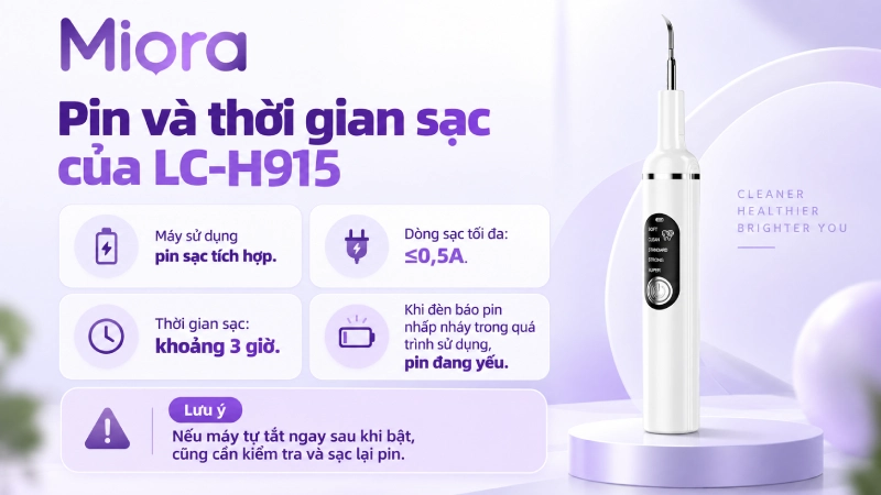 Máy lấy cao răng siêu âm LC-H915