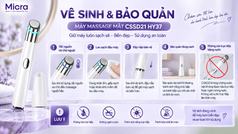 Máy massage mắt HY37