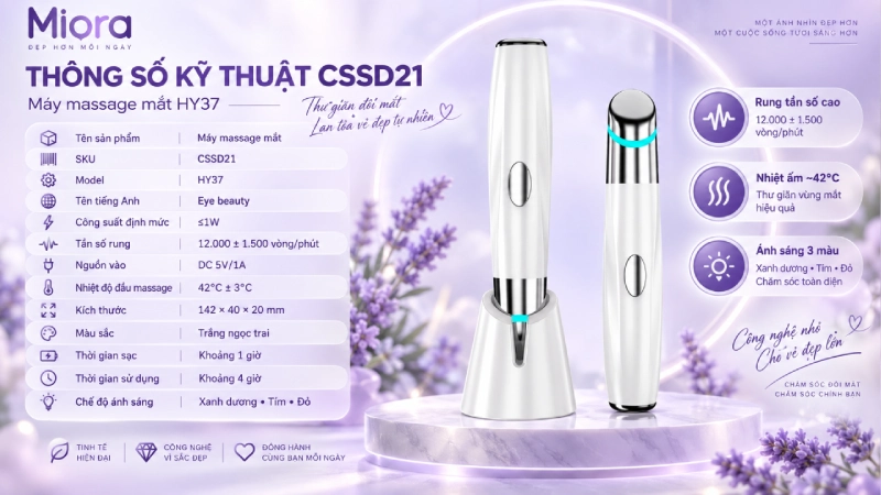Máy massage mắt HY37