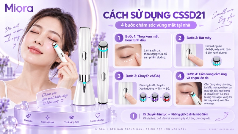Máy massage mắt HY37