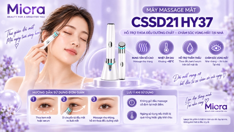 Máy massage mắt HY37