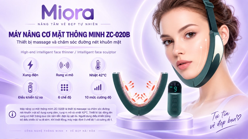 Máy nâng cơ mặt thông minh ZC-020B