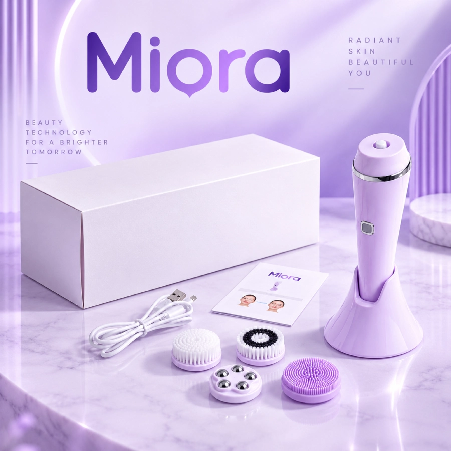 Máy rửa mặt SPA 4 đầu Facial SPA kit 