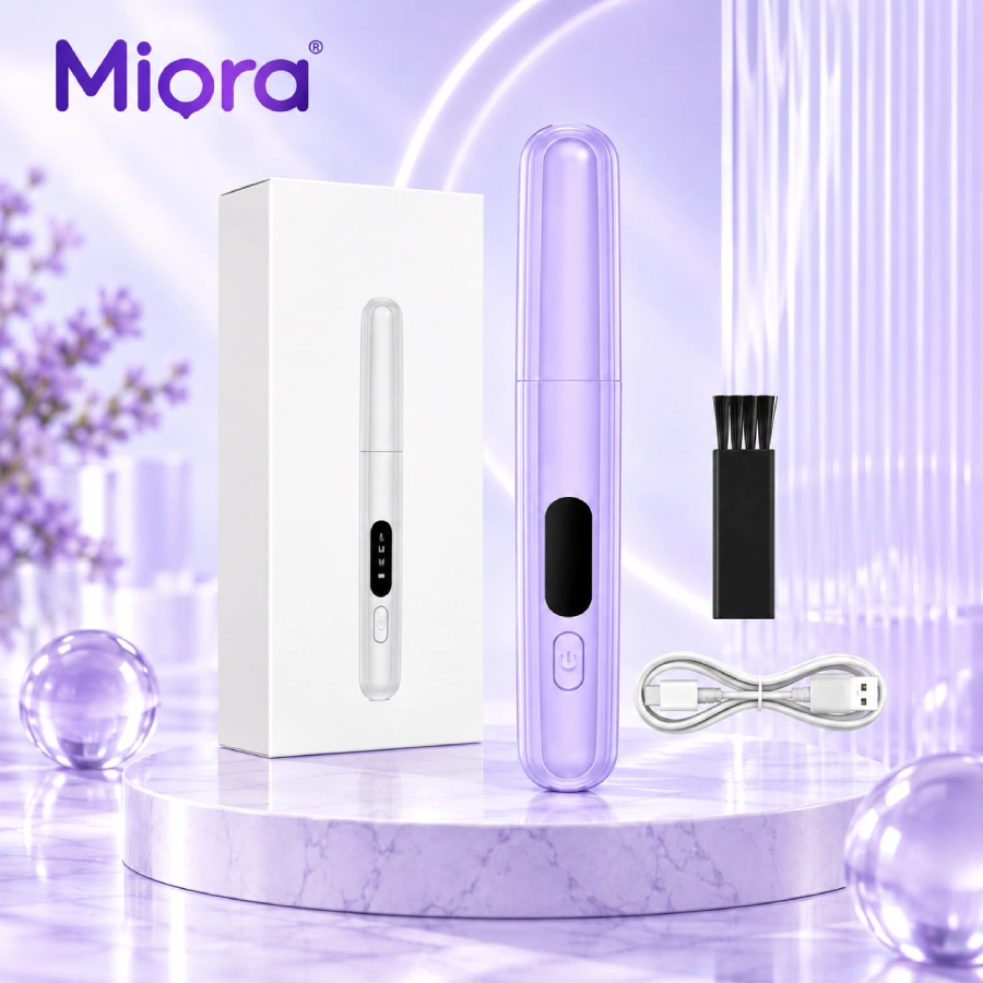 Máy tỉa lông mày điện đa năng 2 đầu K326