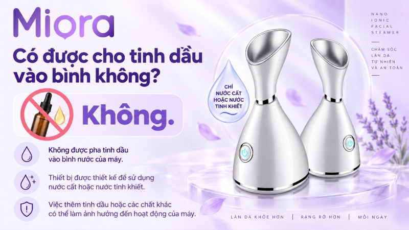 Máy xông mặt hơi nước nano ion F0110 / F0110-1