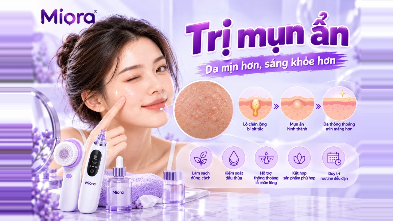 Trị Mụn Ẩn: Nguyên Nhân, Cách Chăm Sóc Và Những Điều Cần Tránh